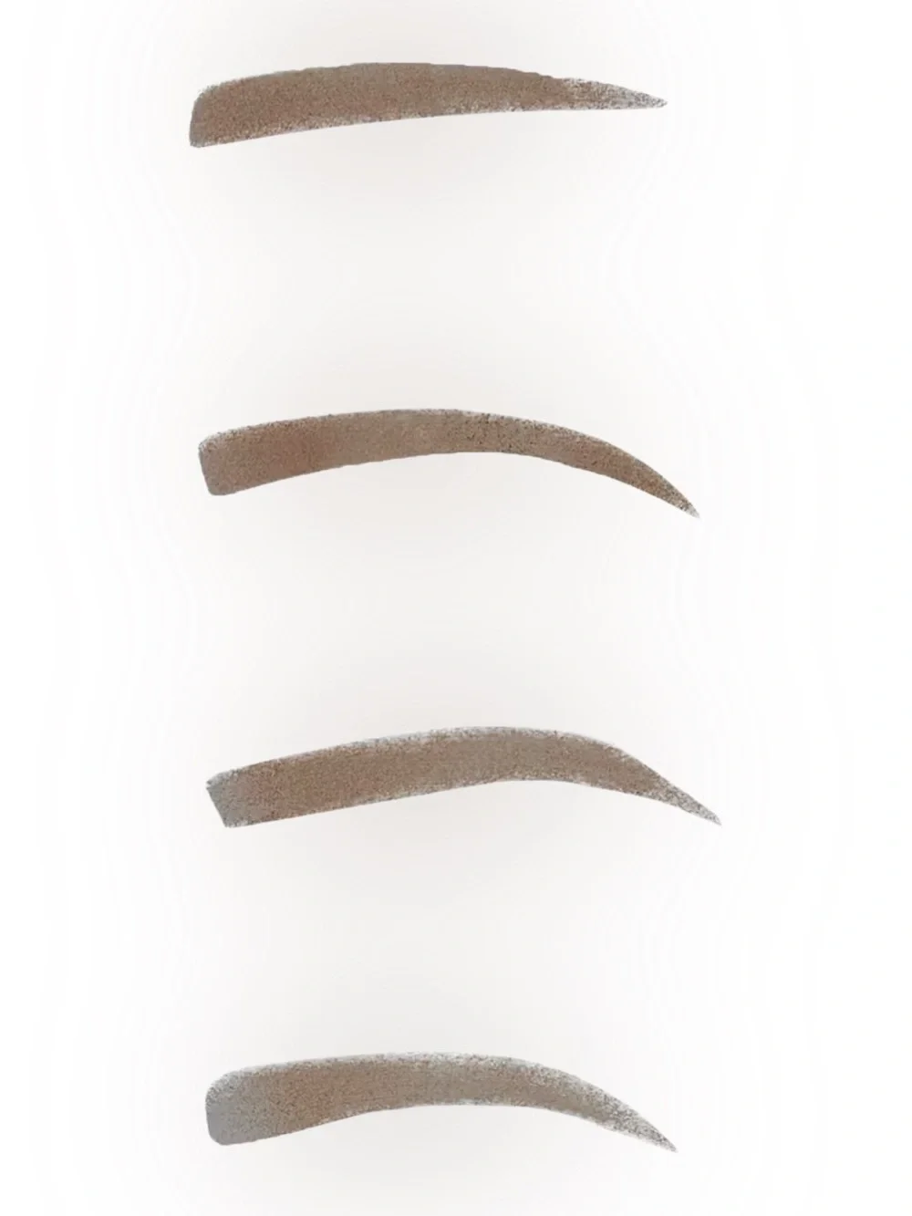 Revolution Beauty Brow Powder Stamp & Stencil Ki- Dark Brown, NEW